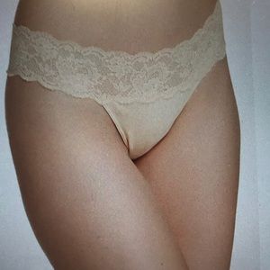 NWT COSABELLA Never Say Never Lovely Thong -Blush